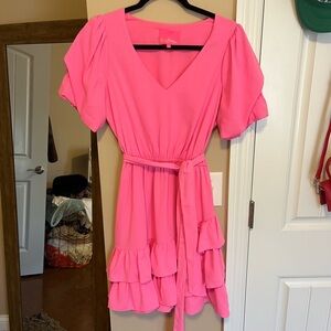Lilly Pulitzer Vibrant Pink Mini Dress